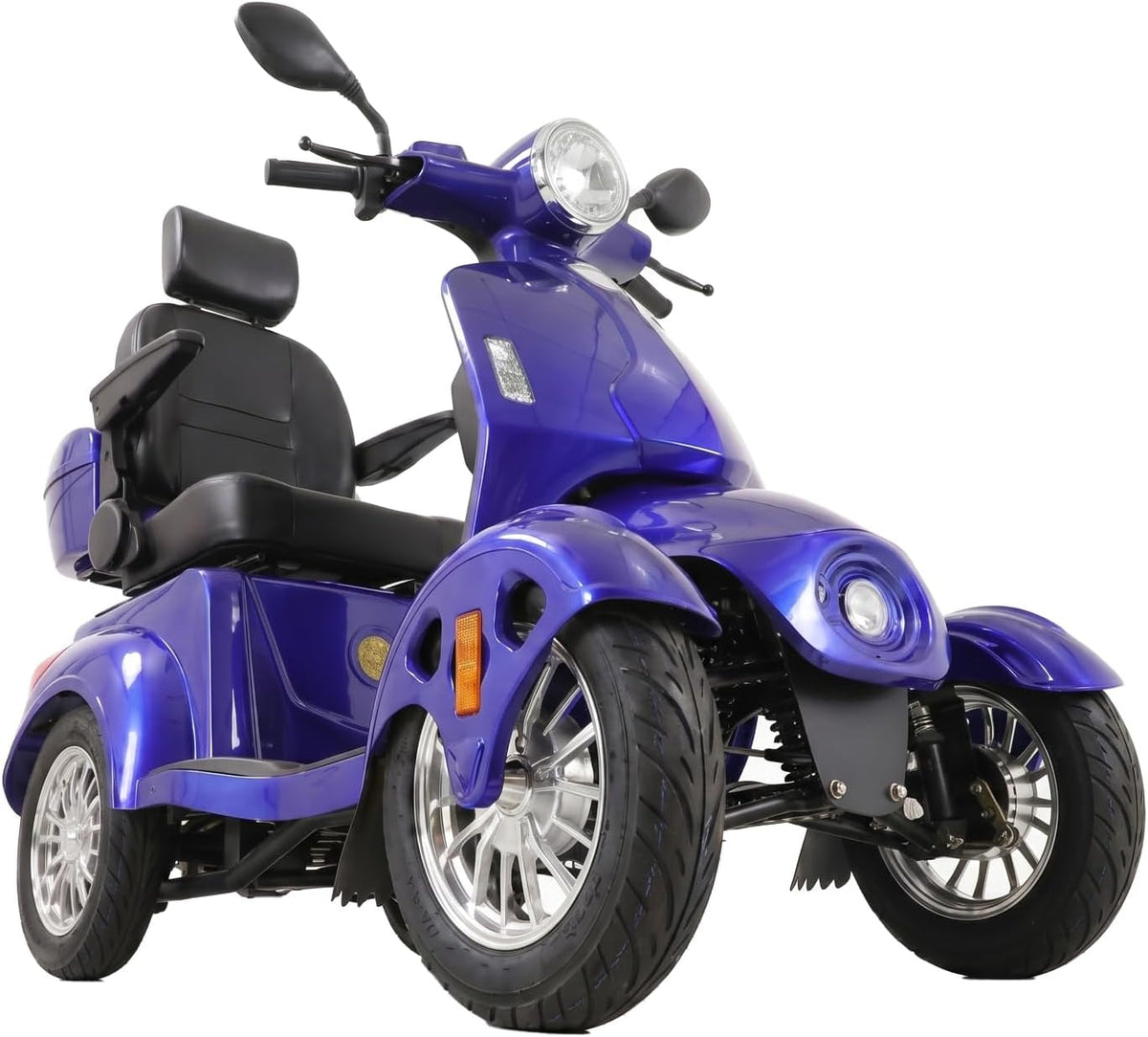 Blue | HUAYICUN 1000W heavy-duty all-terrain mobility scooter – image 1