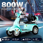 Light Green | HUAYICUN 800W all-terrain mobility scooter – image 3