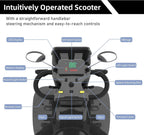 Black | HUAYICUN heavy-duty all-terrain mobility scooter – image 8