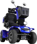 Blue | HUAYICUN heavy-duty all-terrain mobility scooter – image 1