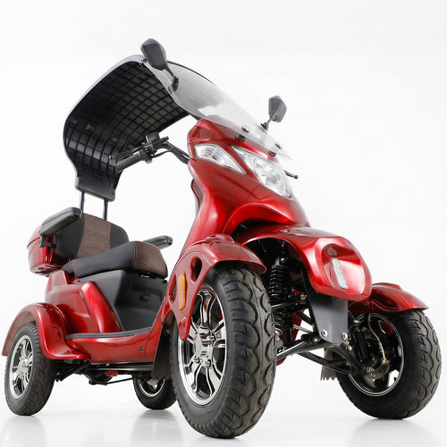 BSHV1 | HUAYICUN heavy-duty mobility scooter with canopy and windshield