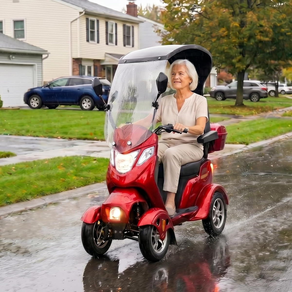 BSHV1 | Mobility scooter protective canopy and windshield