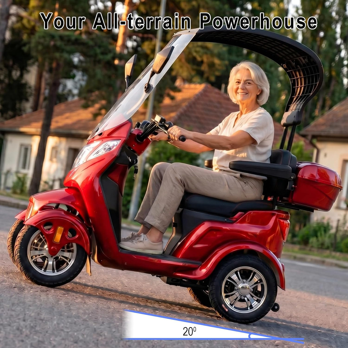BSHV1 | 16-inch all-terrain mobility scooter wheels