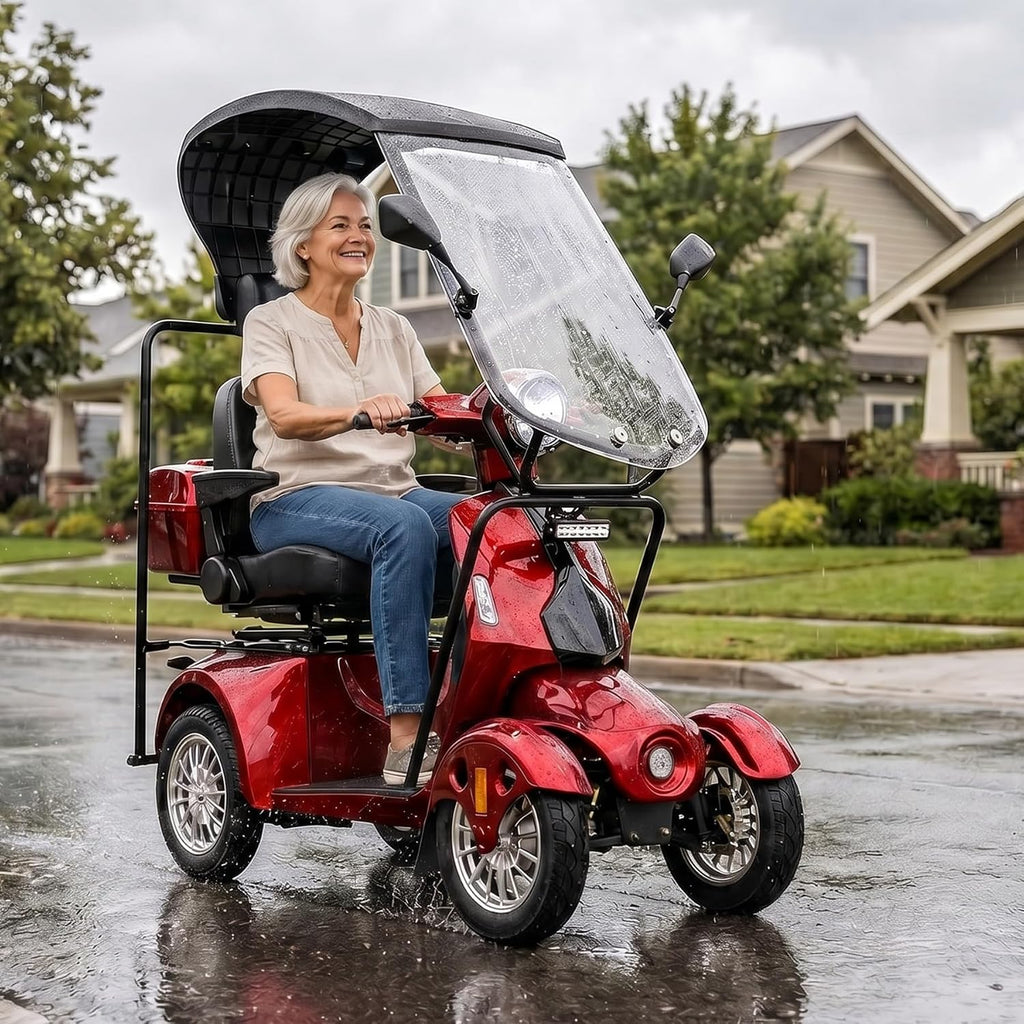BSHV2 | Mobility scooter controls lighting and storage