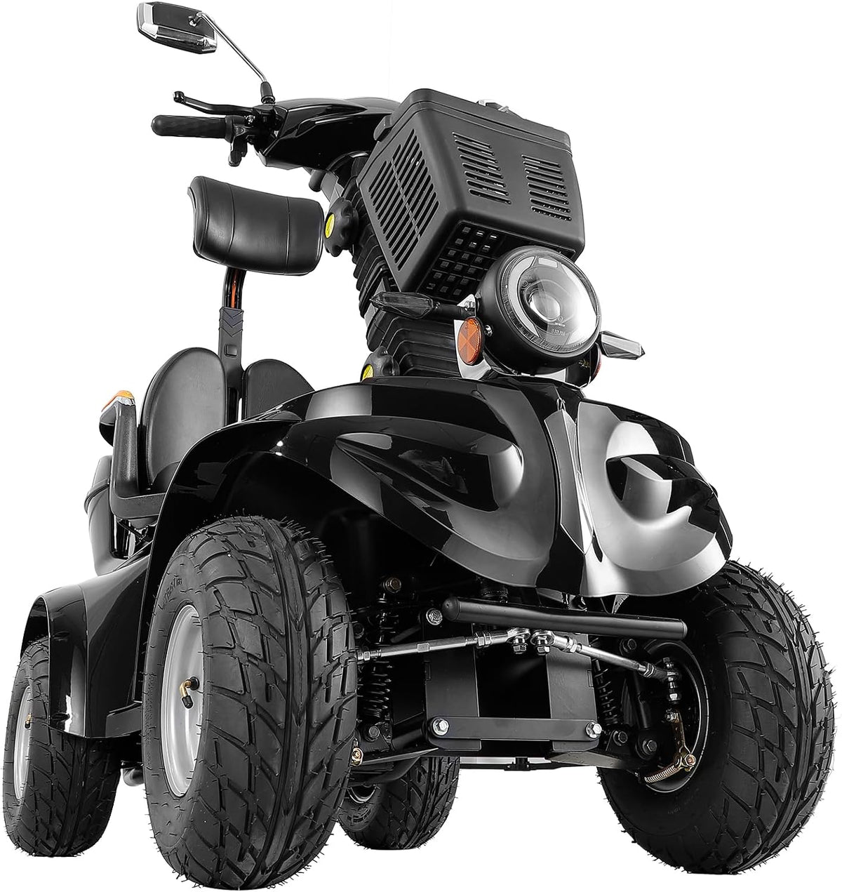 Black | HUAYICUN premium heavy-duty mobility scooter – image 1