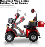 Red | HUAYICUN premium heavy-duty mobility scooter – image 6