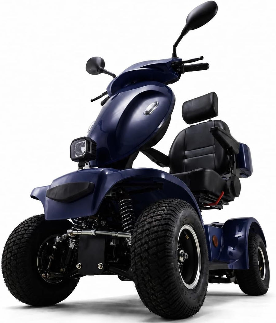 HUAYICUN 1000W Heavy-Duty Mobility Scooter – 500 lb, 48V 20Ah