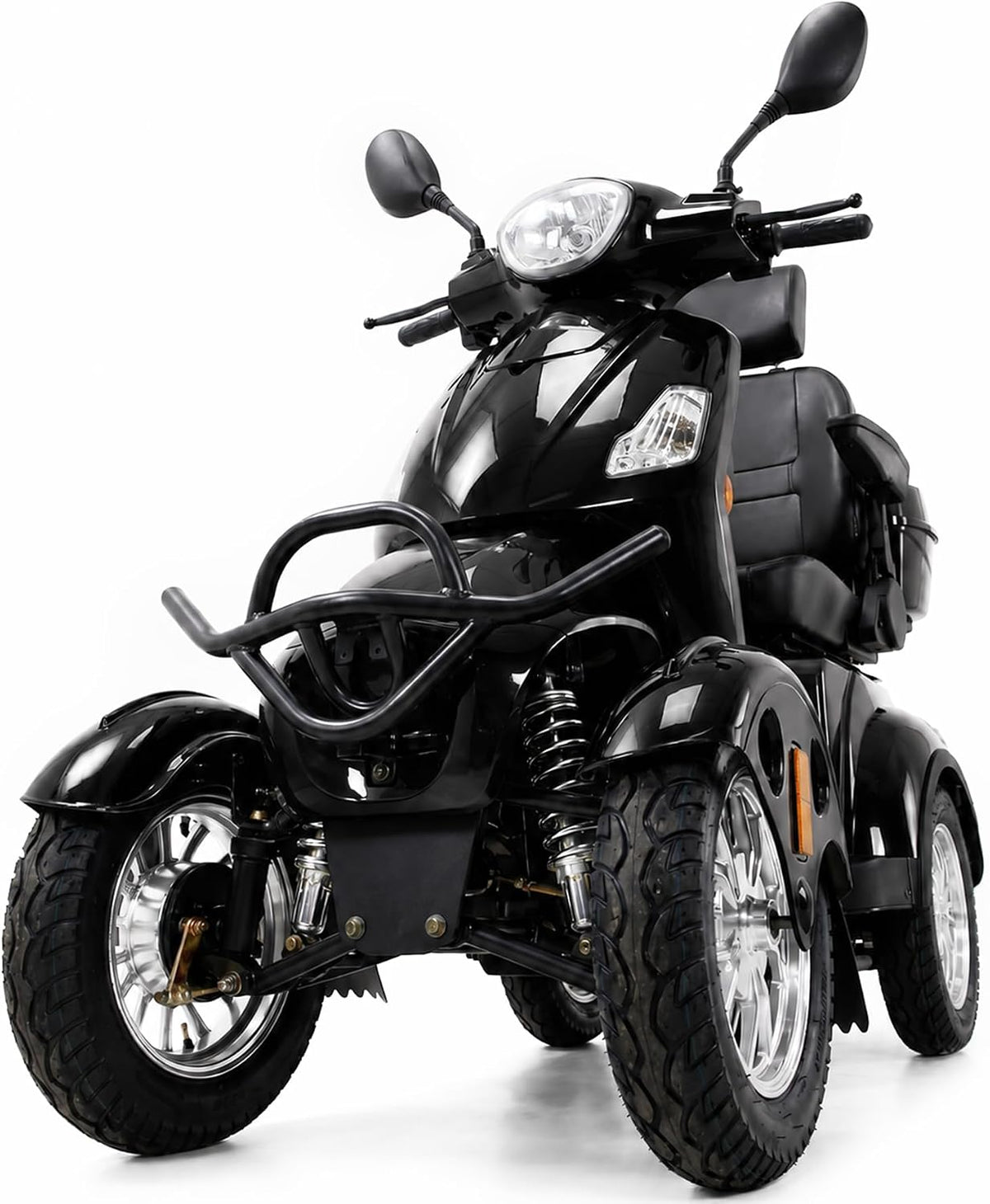 Black | HUAYICUN XL heavy-duty all-terrain mobility scooter – image 1