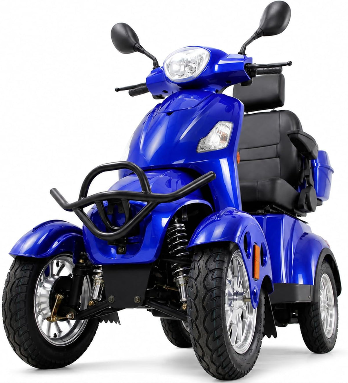 Blue | HUAYICUN XL heavy-duty all-terrain mobility scooter – image 1