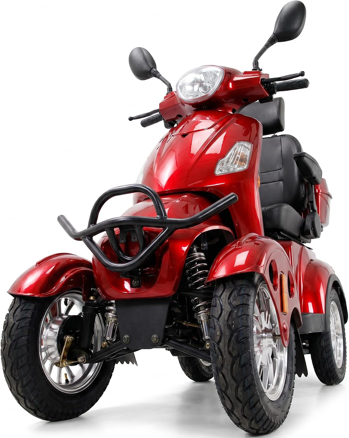 Red | HUAYICUN XL heavy-duty all-terrain mobility scooter – image 1