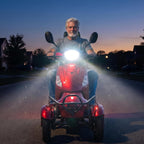 Red | HUAYICUN XL heavy-duty all-terrain mobility scooter – image 6