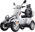 Silver | HUAYICUN XL heavy-duty all-terrain mobility scooter – image 1
