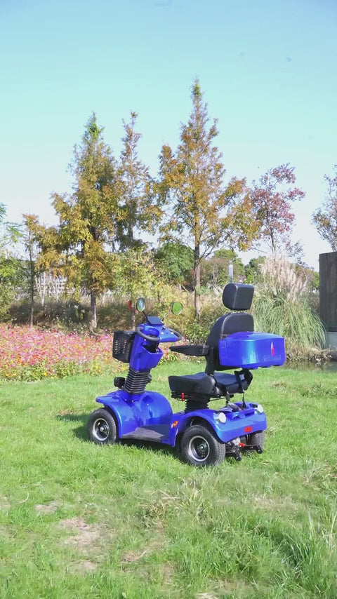 HUAYICUN heavy-duty mobility scooter product video – features