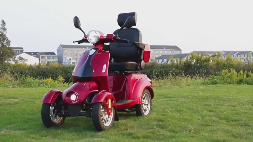 HUAYICUN 1000W heavy-duty mobility scooter product demonstration