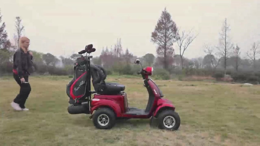 HUAYICUN 1000W all-terrain mobility scooter product demonstration
