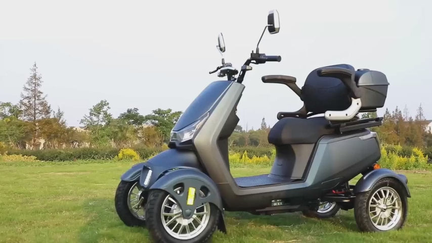 HUAYICUN all-terrain mobility scooter product demonstration