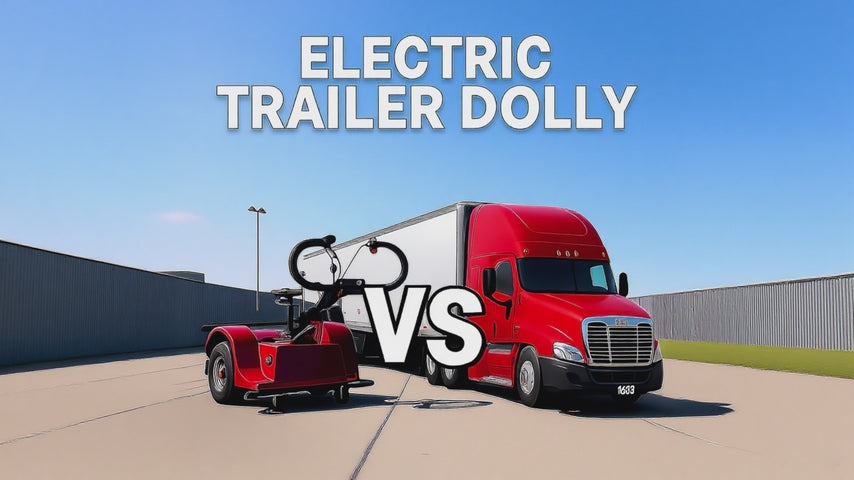 HUAYICUN electric trailer dolly product demonstration
